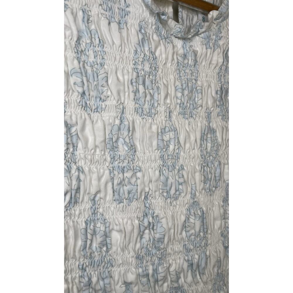 Society Social x Crown & Ivy The Newport Dress Smocked Coastal Chic Cottage 8 - Picture 4 of 13